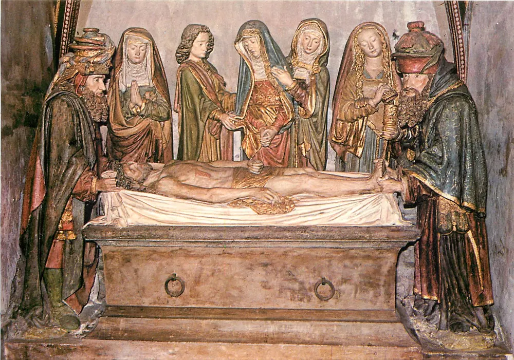 Die Beisetzung — Salers, mittelalterliche Stadt der Auvergne — Edition France Publicité - B. 223 - 83511 La Seyne sur Mer Cedex - Vorderseite