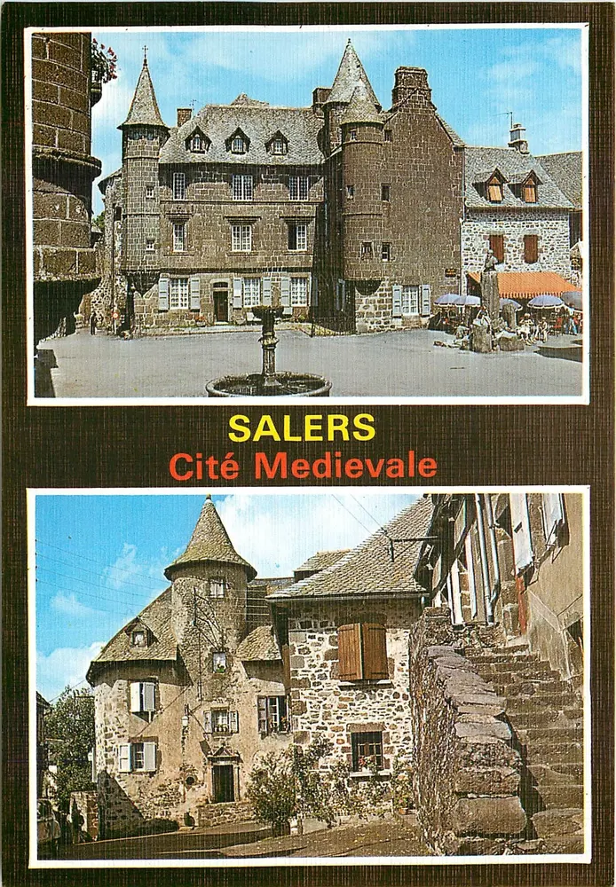 Salers - Mittelalterliche Stadt — Edition de luxe, n° 15-428 - Vorderseite