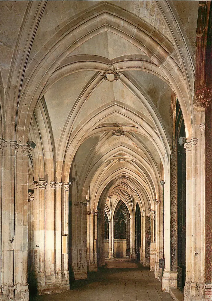 Paris. Kirche Saint-Séverin — Südseite, 13. bis 15. Jahrhundert — Société Alsacienne d'Expansion Photographique, n° P 979 - Vorderseite