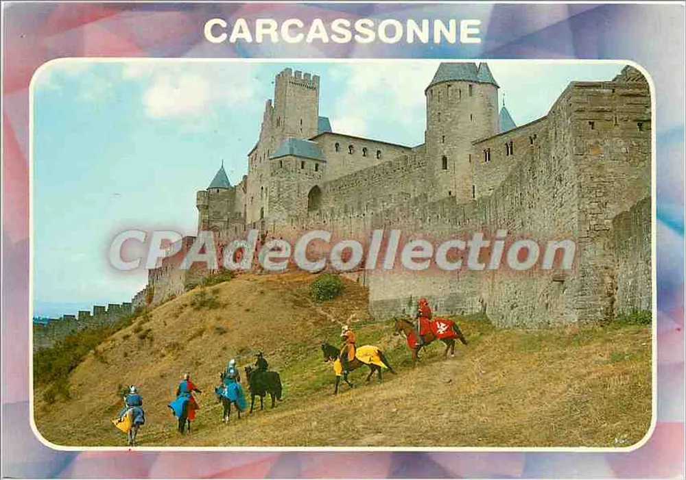 Carcassonne — Castelo Comtal — Éditions de Luxe - Frente