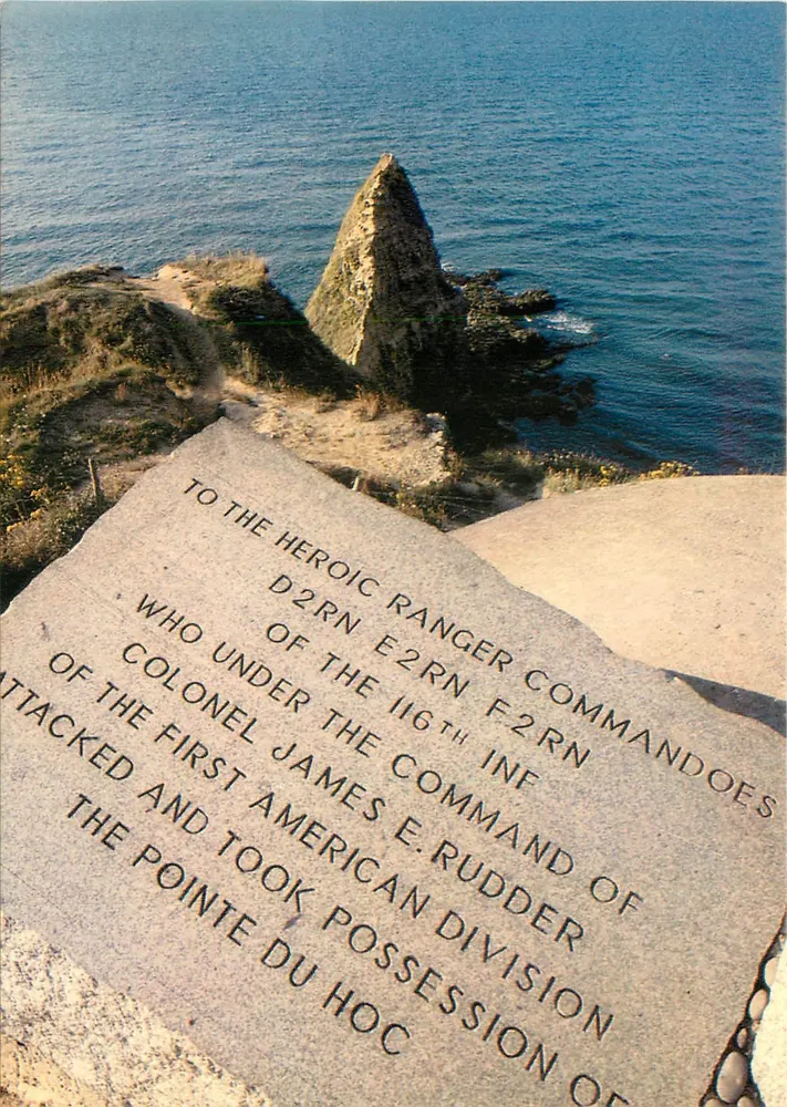 Pointe du Hoc — Erinnerung an die Kommandos des 116. Infanterieregiments — Éditions Cap Theojac - Vorderseite