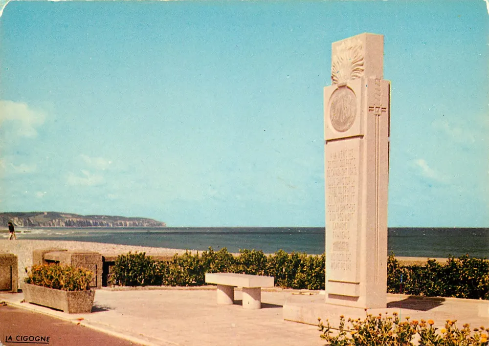 Denkmal für die Mont Royal Schützen — Dieppe (76) — Editions 'La Cigogne' - Vorderseite