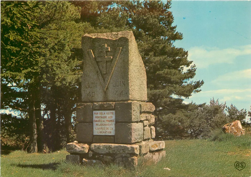 Berg der Befreiung — Gedenkmonument — Gesellschaft der Familienkarten APA-POUX, Albi - Vorderseite