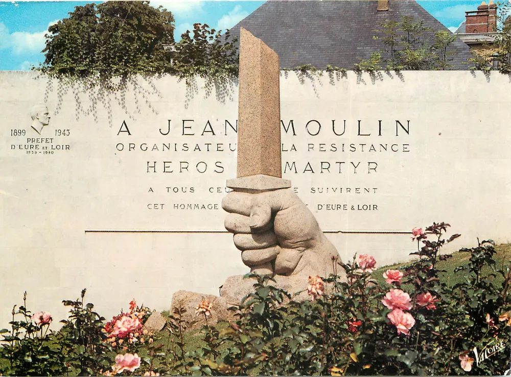 Denkmal für Jean Moulin — Chartres (Eure-et-Loir) — Valoïre Editions - Vorderseite