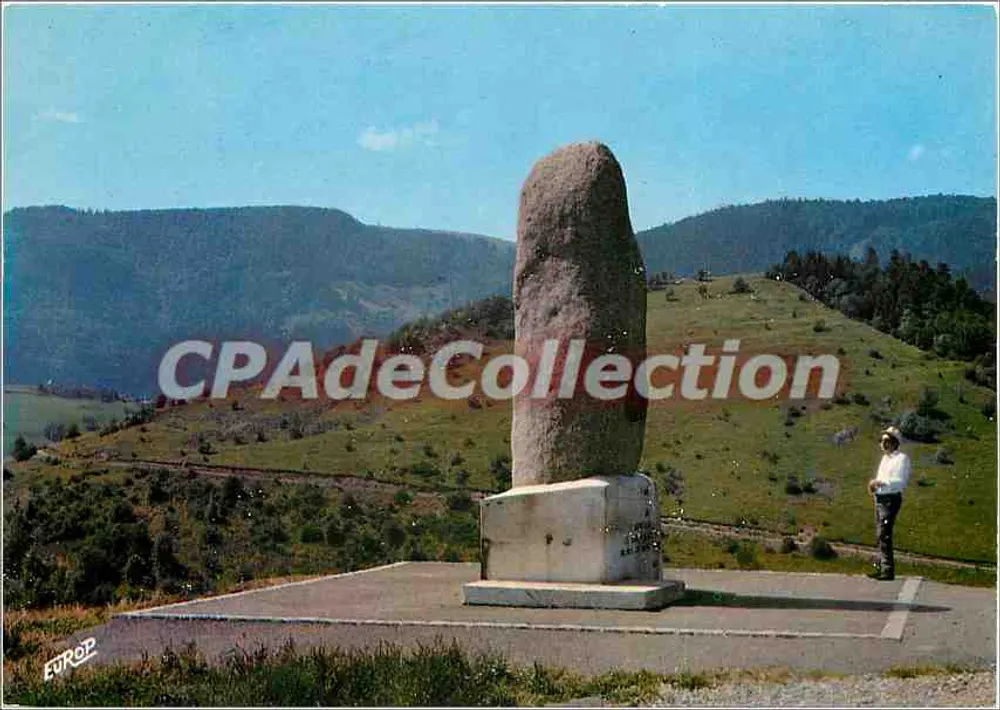 Bourbach-le-Haut — Gedenkstein für das 1. Stoßbataillon (1944-45) — Édition de l'Europe, Pierron 57 - Vorderseite