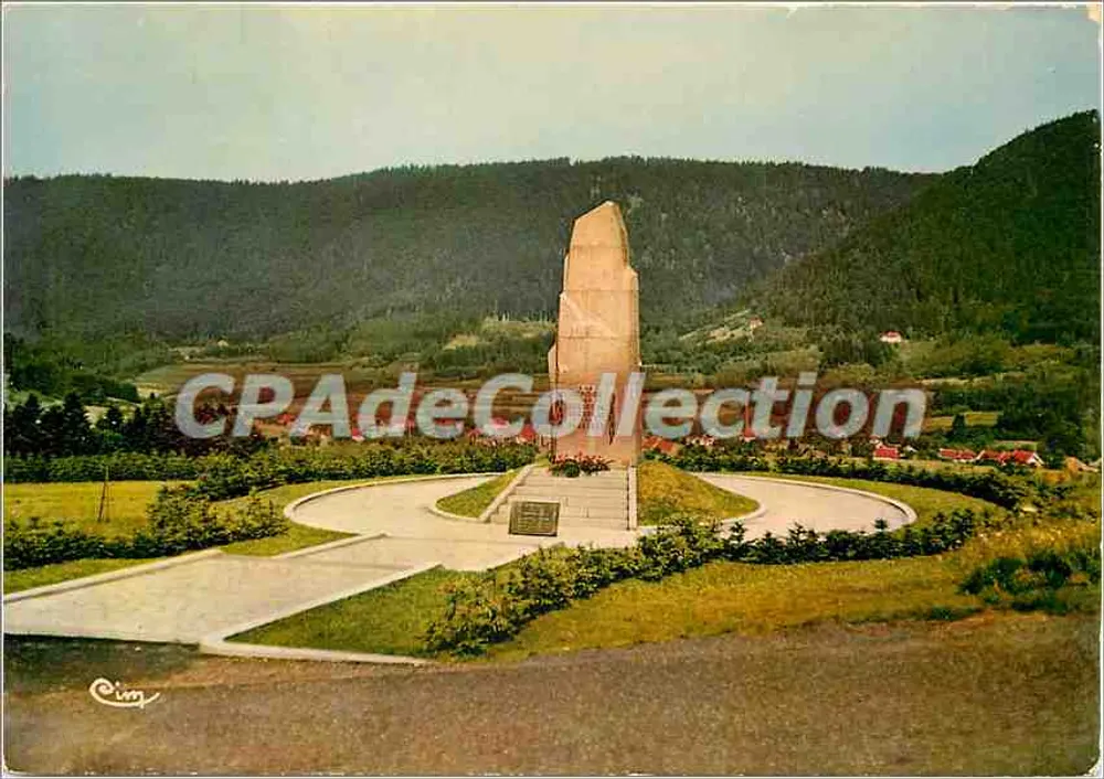 Col du DONON (Vosges) — El monumento de los Pasadores — Editor Combier - Anverso