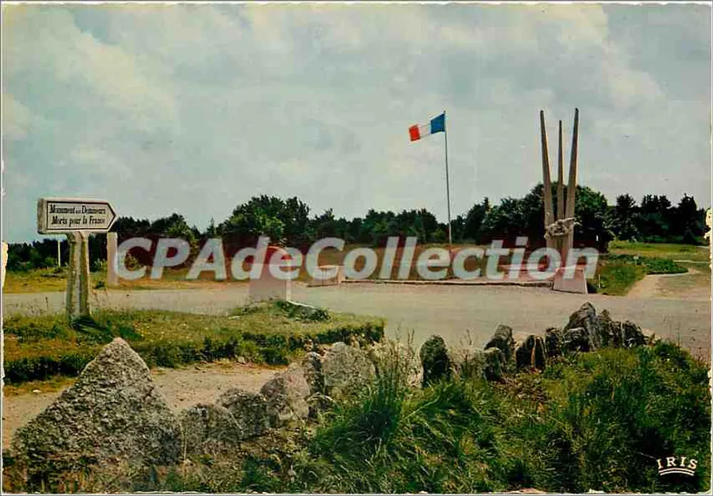 Ballon d'Alsace — Denkmal für Bergmänner — Verlag SP.ADEM, Paris-VIII - Vorderseite