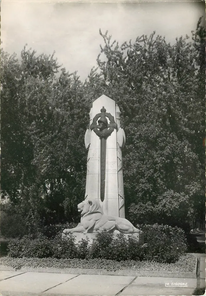 Monumento Albert I — Nancy (Meurthe-et-Moselle) — Éditions La Cigogne - Frente