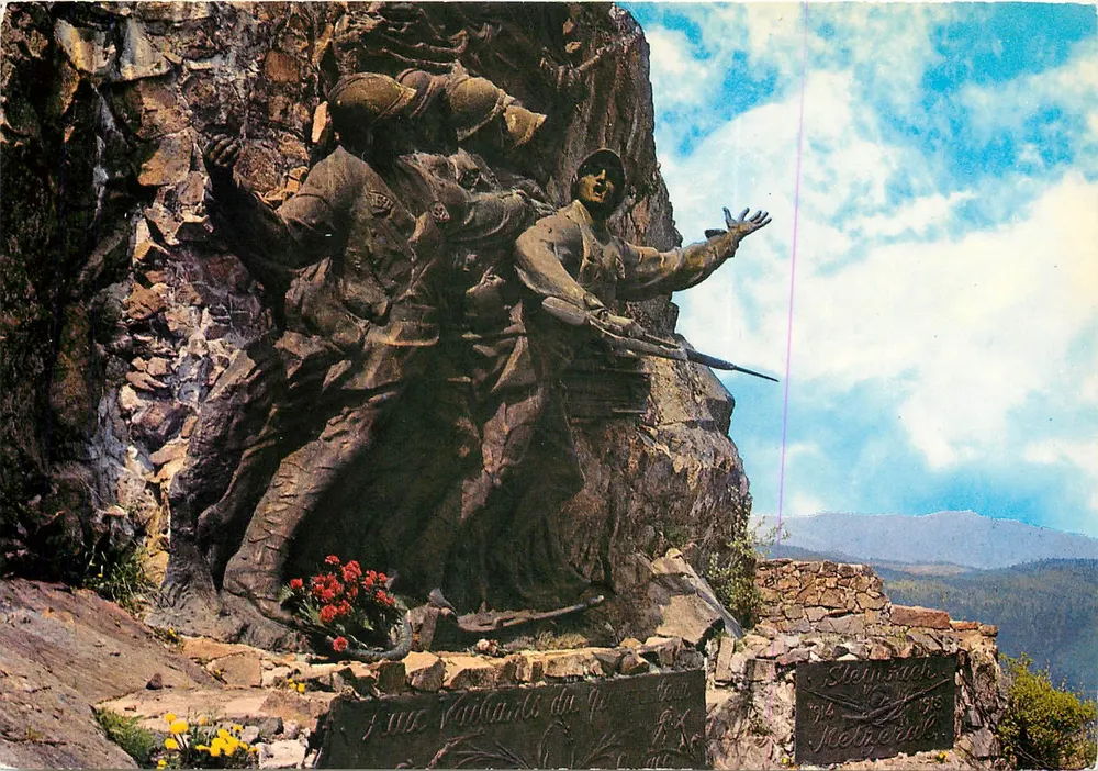 Denkmal für die Vosger — Vieil-Armand (Haut-Rhin) — Édition de l'Europe - Vorderseite