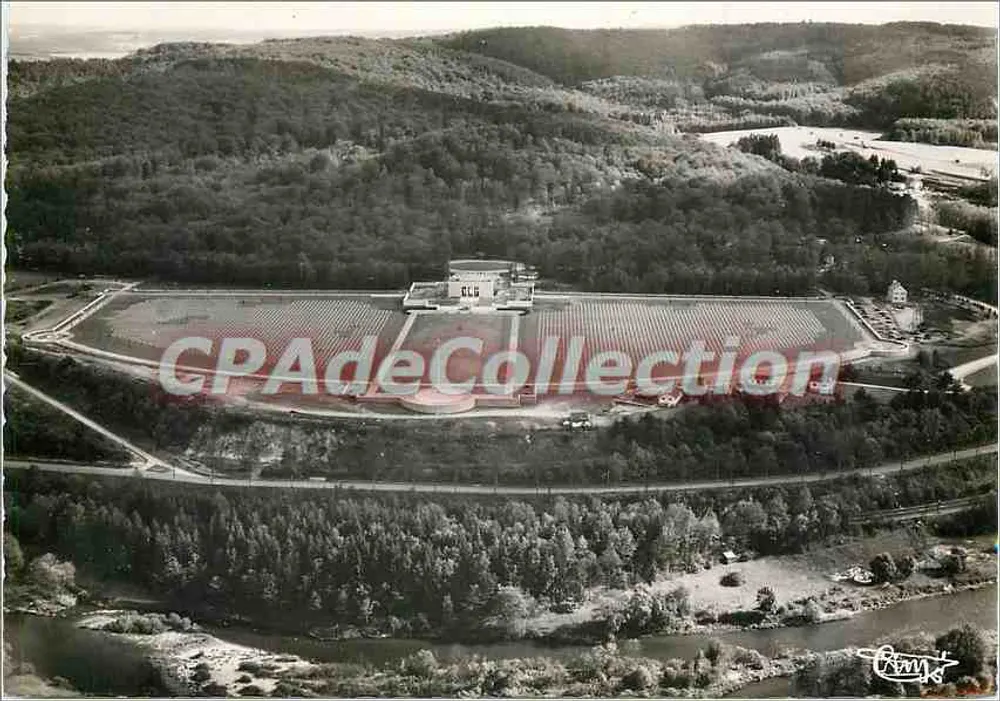 Amerikanischer Friedhof von Quéquement — Epinal (Vosges) — Éditions Aériennes MACON - Vorderseite