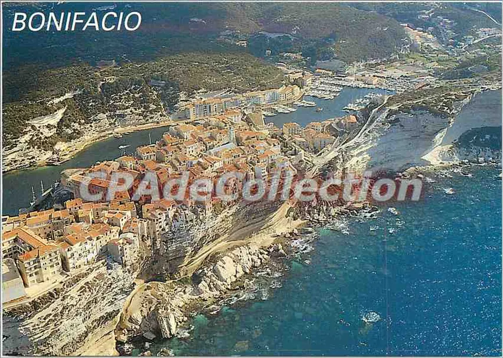 Bonifacio — vista aérea — CPAdeCollection - Frente