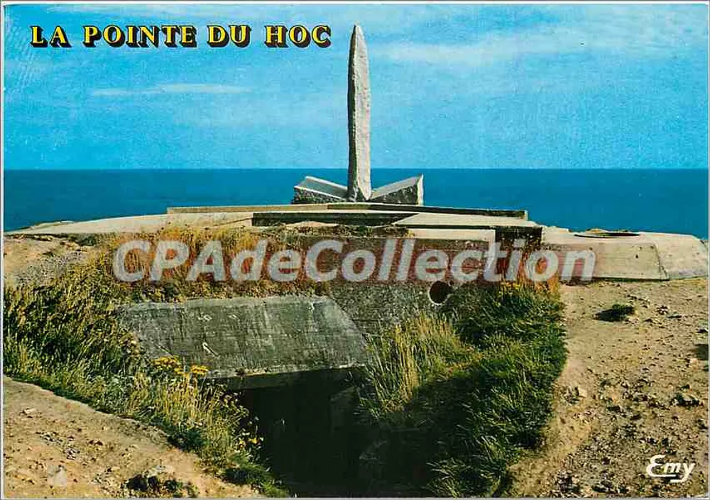 Die Pointe du Hoc — Amerikanisches Denkmal und Blockhaus — Éditions Normandes LE GOUBEY - Vorderseite