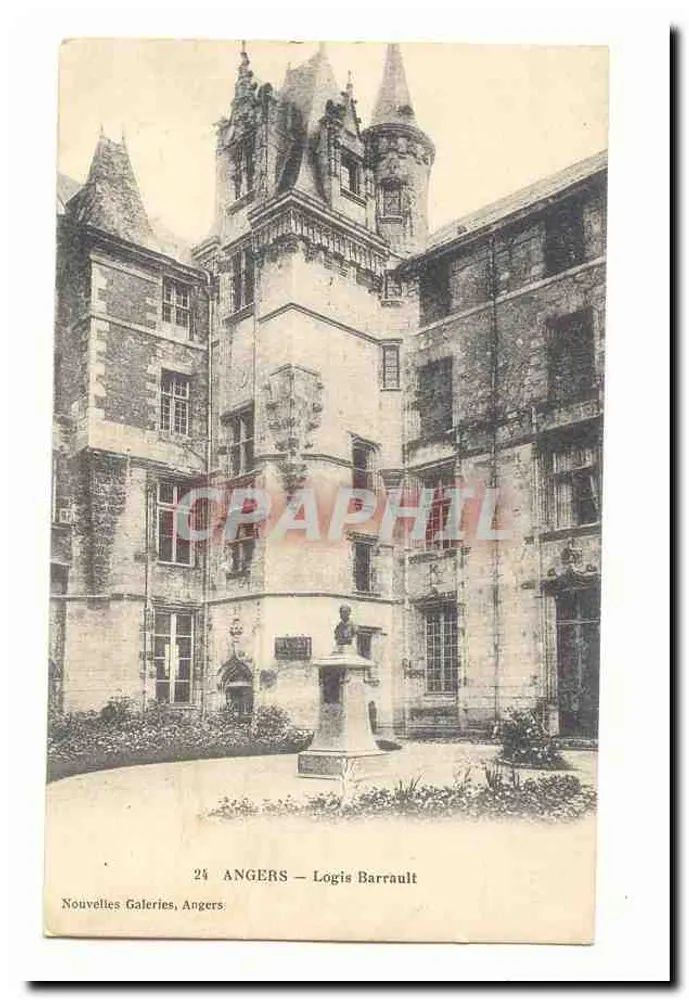 Angers — Logis Barrault — Novas Galerias, Angers - Frente