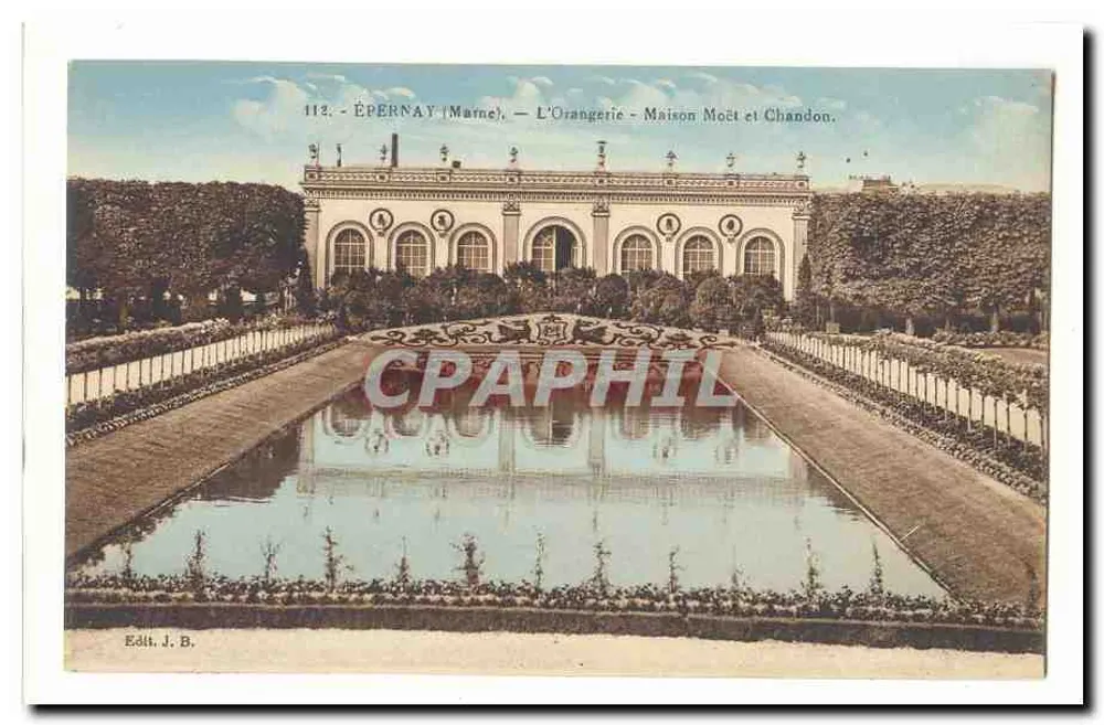 Épernay (Marne) — A Orangeria — Casa Moët et Chandon - Frente