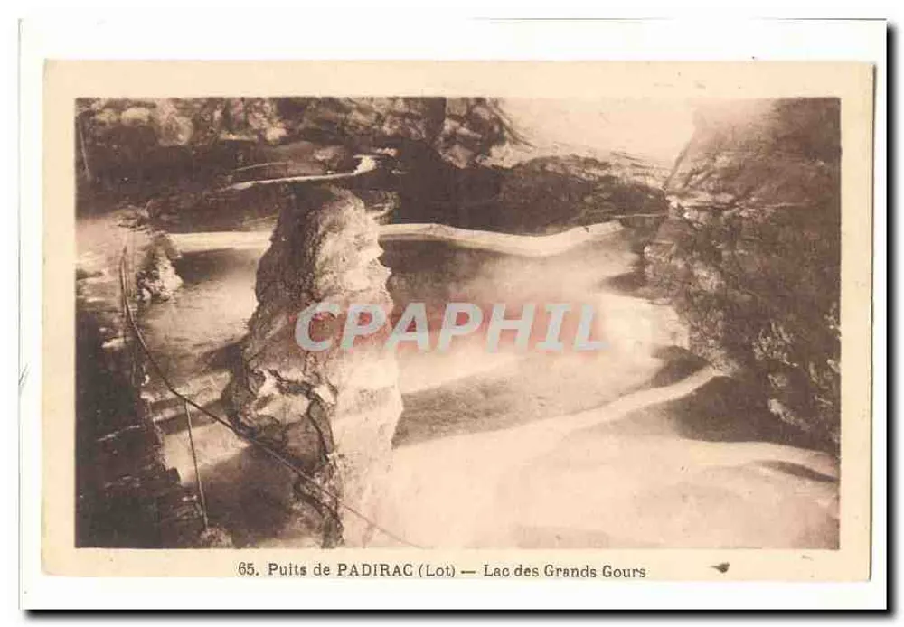 Poço de PADI RAC (Lote) — Lago dos Grandes Gours — série 65 - Frente