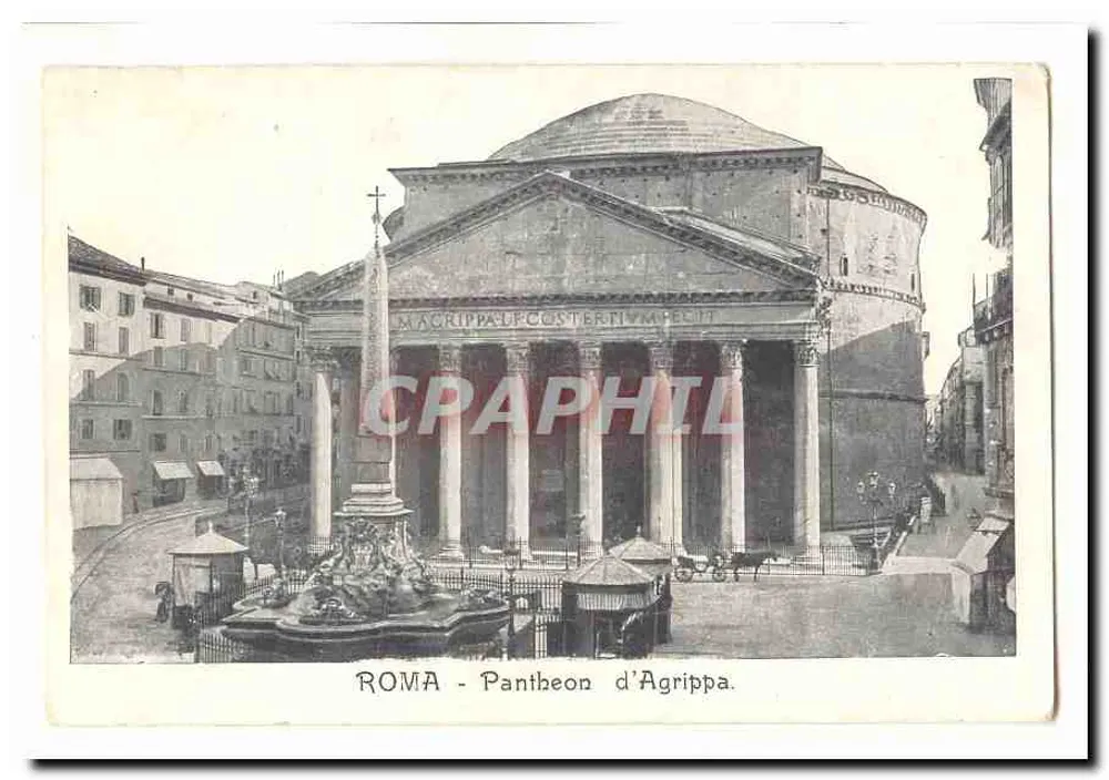 Rom - Pantheon von Agrippa - Vorderseite