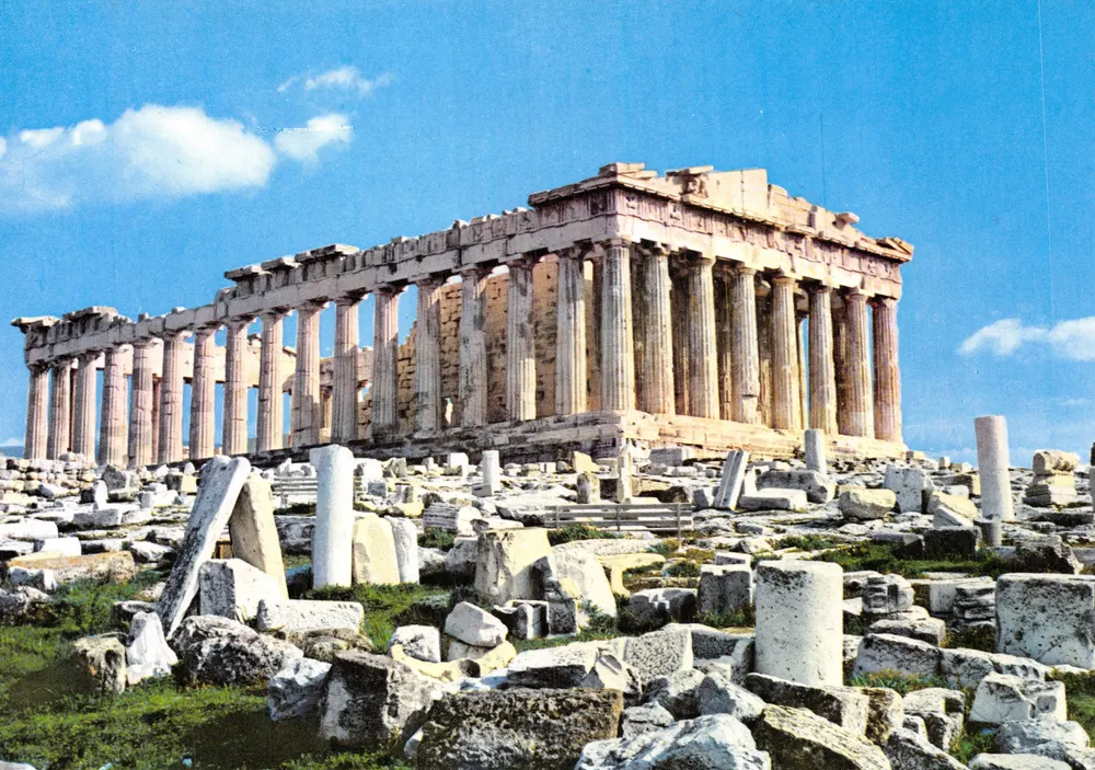 Atene — Il Partenone — Editore Trimboli, n. 719 - Recto