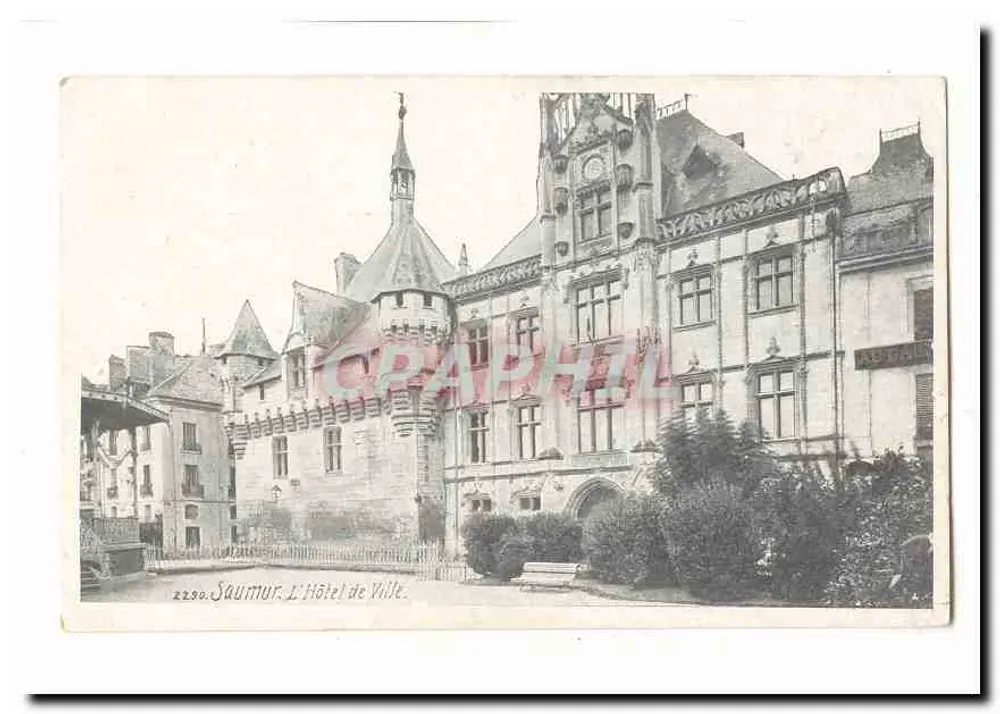 Saumur - O Hotel de Ville — n° de série 2280 - Frente