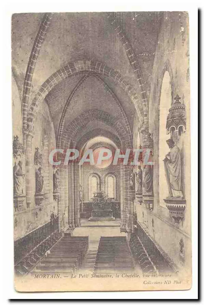 Mortain — Le Petit Séminaire, die Kapelle, ein Innenraum — Collections ND Phot - Vorderseite