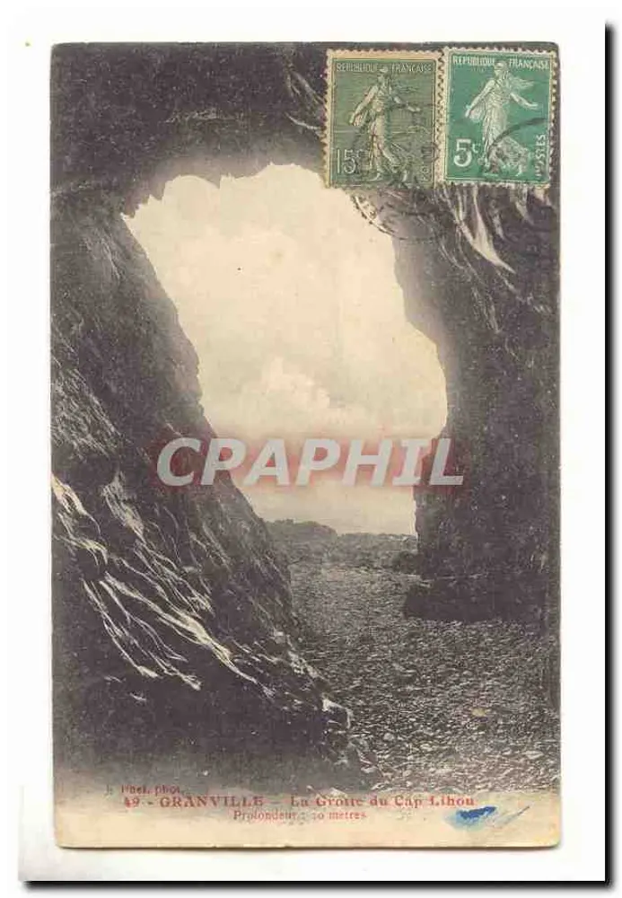 Granville — A Gruta do Cap Lihou — J. Mocel, fot. — 19ª série - Frente