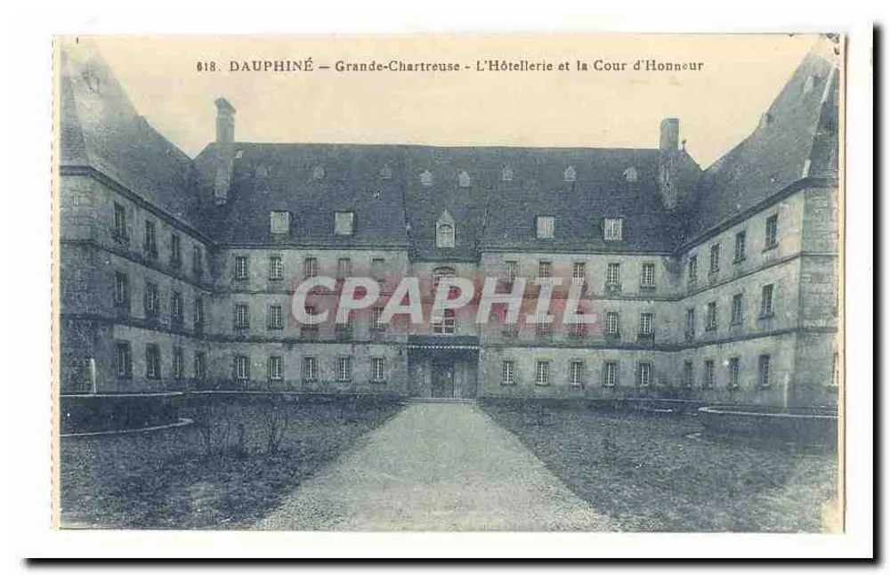 Dauphiné - Grande-Chartreuse - Das Hotel und die Cour d'Honneur — Verlag: Dauphiné, n° 618 - Vorderseite
