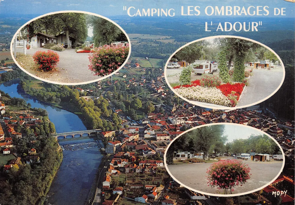 Camping Les Ombrages de l'Adour — Aire-sur-l'Adour (40) — Verlag MOPY - Vorderseite