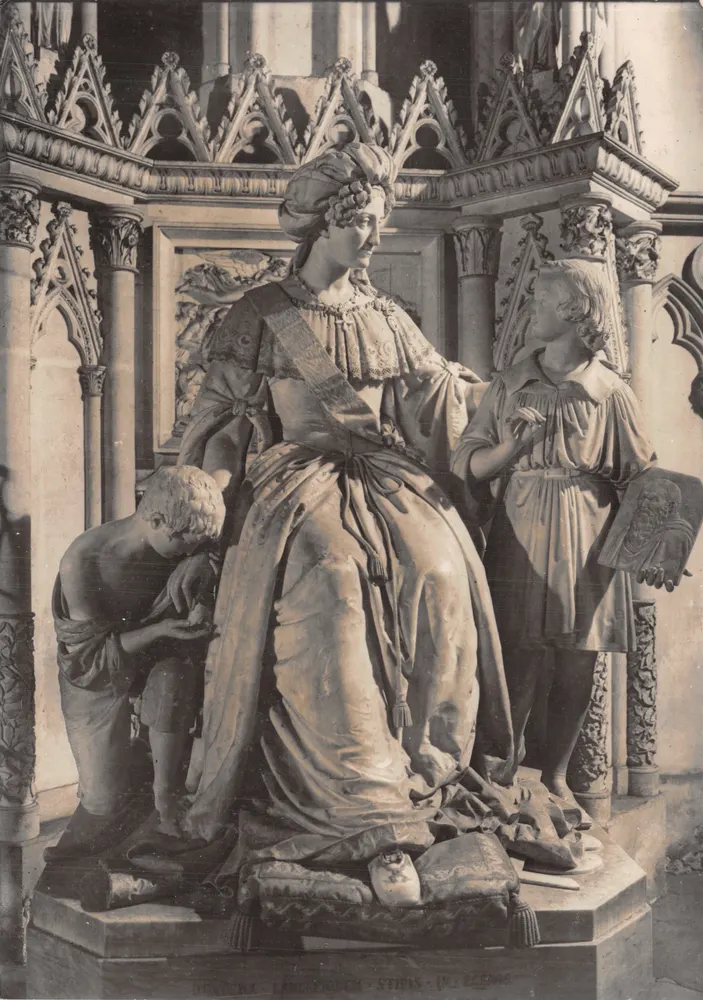 Statue der Marie-Christine — Abtei Hautecombe — Editions VIVIERS-DU-LAC - Vorderseite