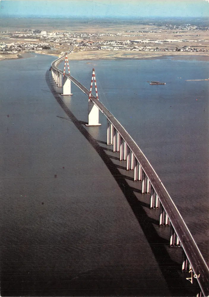 Pont de Mindin — sur la Loire — éditeur Editions d'Art JOS, Chateaulin - Recto