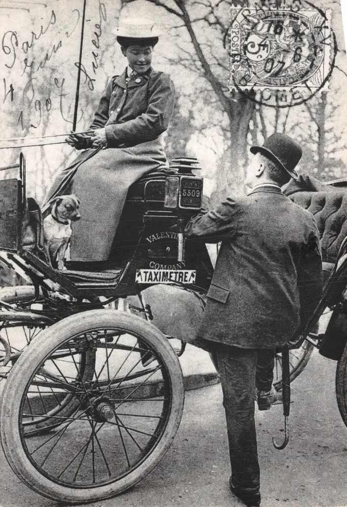 Paris - Frau Taxifahrerin - Valentin Company - Vorderseite