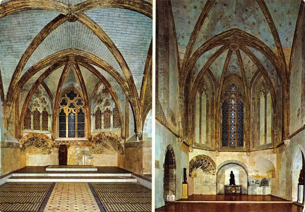 Palais Royal de Majorque — Chapelle Royale et Chapelle basse — Édition DINO - Recto