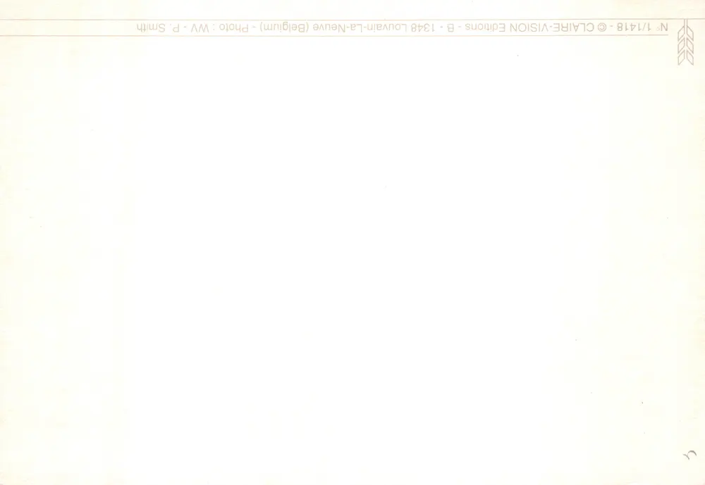 Mains sous l'eau — éditeur CLAIRE-VISION ÉDITIONS, n° 1/1418 - Verso