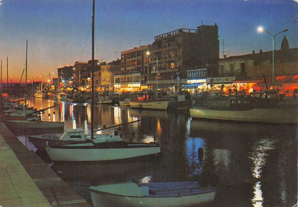 Palavas-les-Flots — Quai Cuny zur Nacht — Éditions de la Timone - Vorderseite