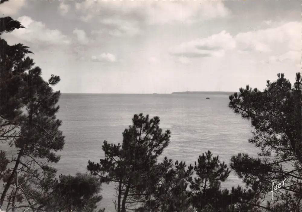 Sables-d'Olonne — Vue de la baie et du Cap Fréhel — Éditions Martel - Recto