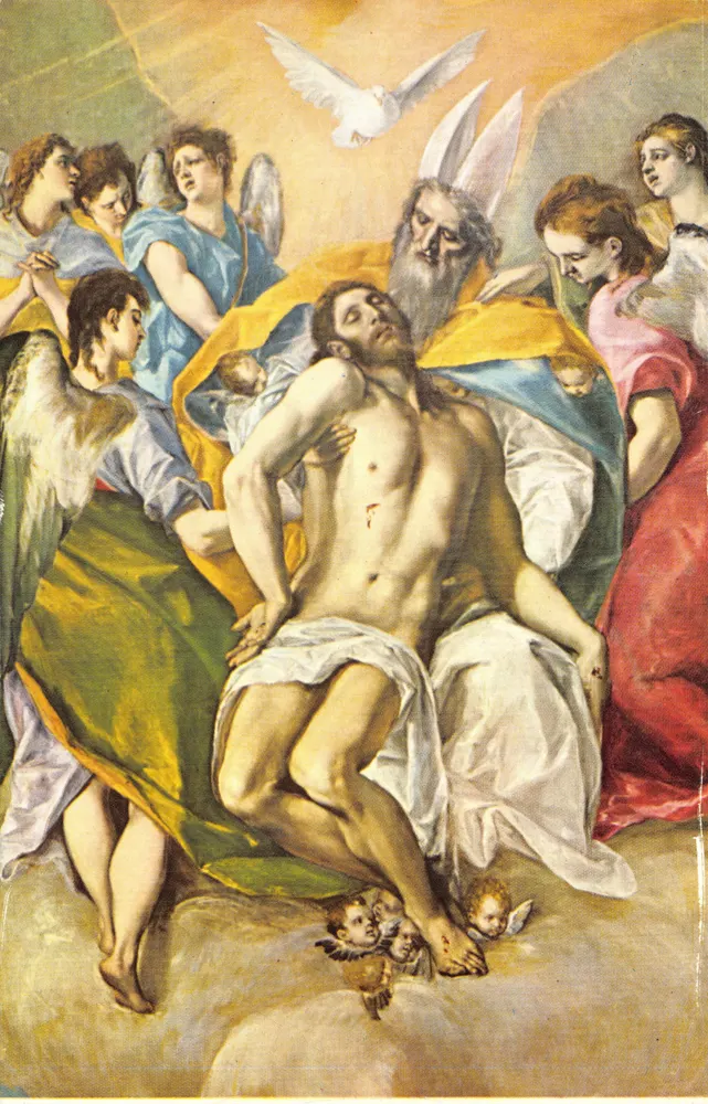 A Trindade — quadro de El Greco — Museu do Prado, Madrid - Frente