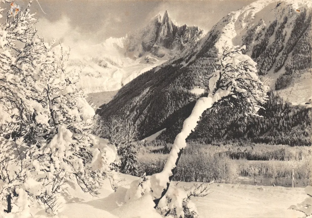 Vale de Chamonix — Aiguille des Drus — Edições Pierre Tarraz, Chamonix - Frente