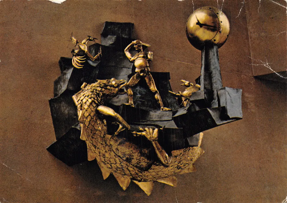 Uhr des Zeitvertreters — Werk von Jacques Monestier — Éditions CHANTAL, Paris - Vorderseite