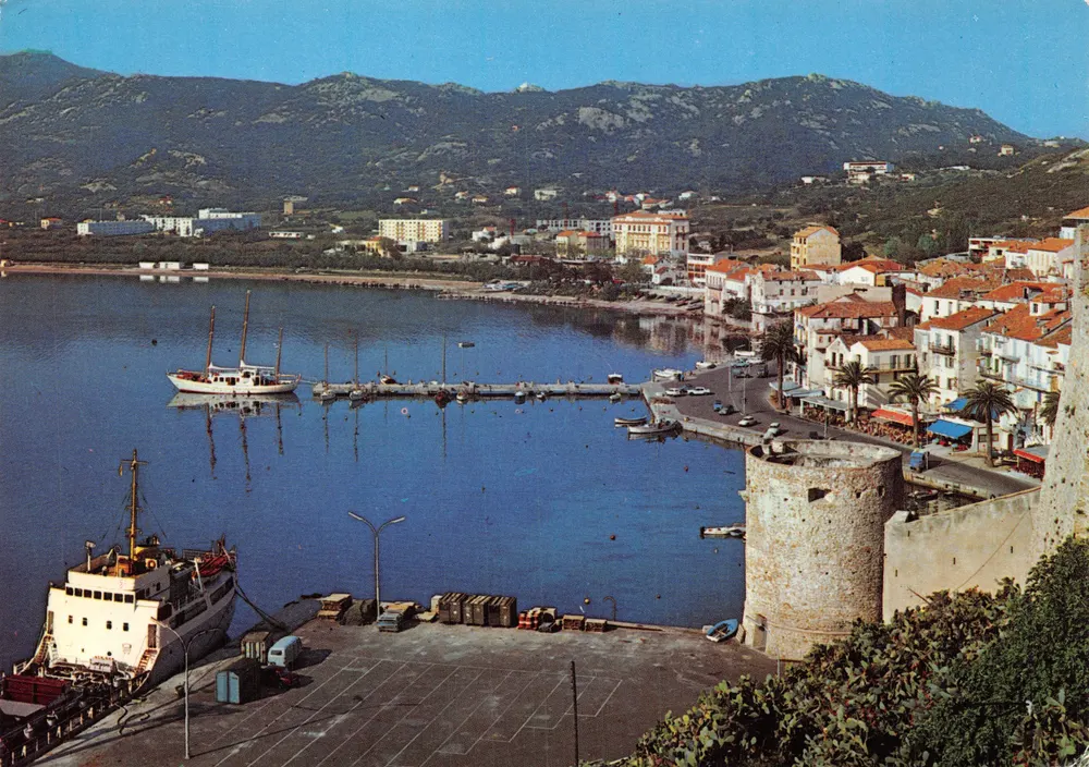 Calvi — Le Port vu de la Citadelle — Ed. A. Rion - 06-NICE - Recto