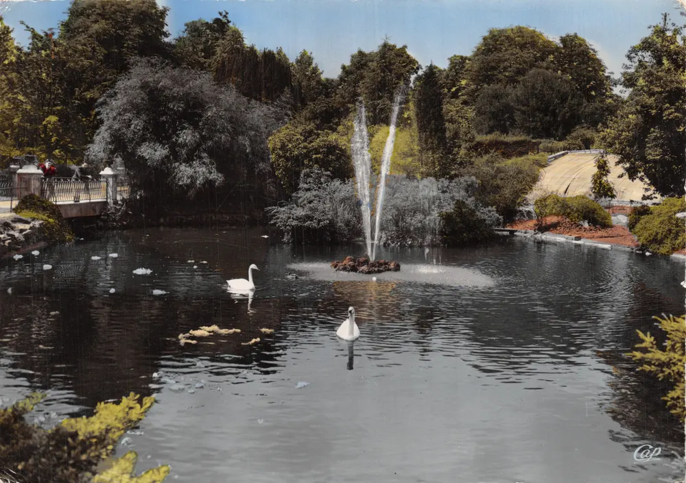 Vichy - Bassin des Cygnes — Verlag Réal-Photo, n°23 - Vorderseite
