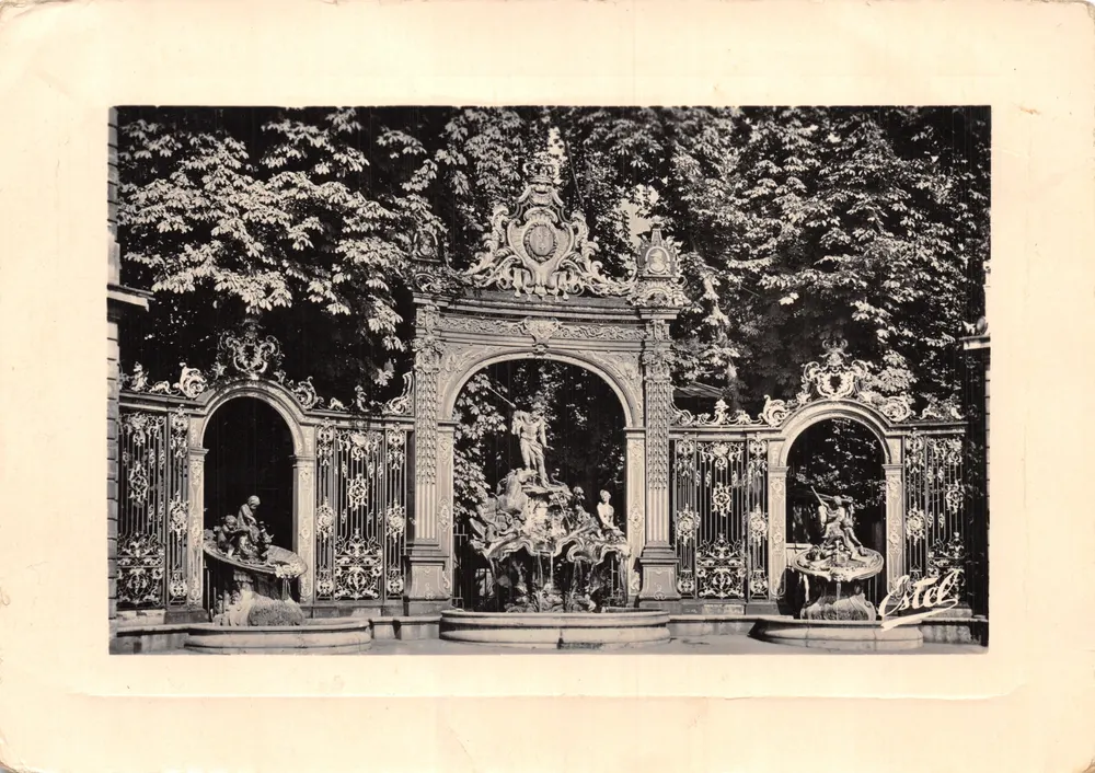 Nancy — La Fontaine de Neptune — Éditions d'Estel, n°804 - Recto