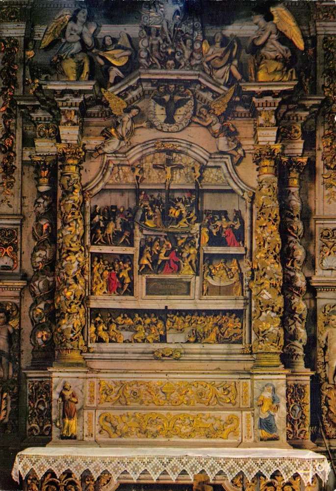 Lampaul-Guimiliau — Rétable da Paixão — Edições IRIS - Frente