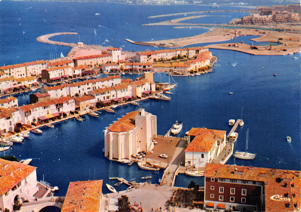 Port Grimaud — Panoramablick — Drucker Mâcon 'CIM' - Vorderseite