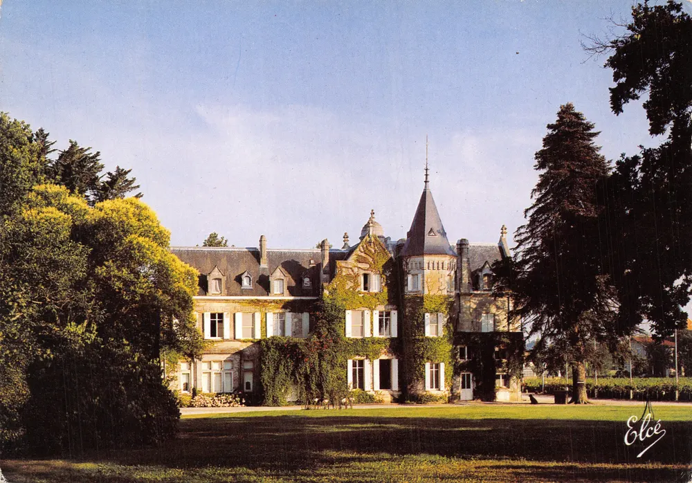 Le Château Lascombe — Margaux (Gironde) — Éditeur Elcée, N° 822 - Recto