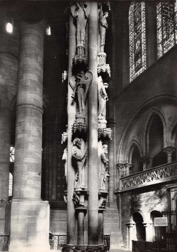 Strasbourg — La cathédrale, le pilier des anges — Éditions Drussel - 앞면