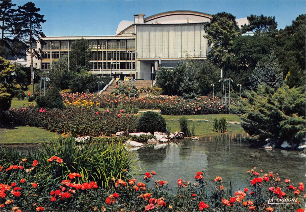 Der Rosenpark des Kongresspalastes — Lyon — Verlag LA CIGOGNE - Vorderseite