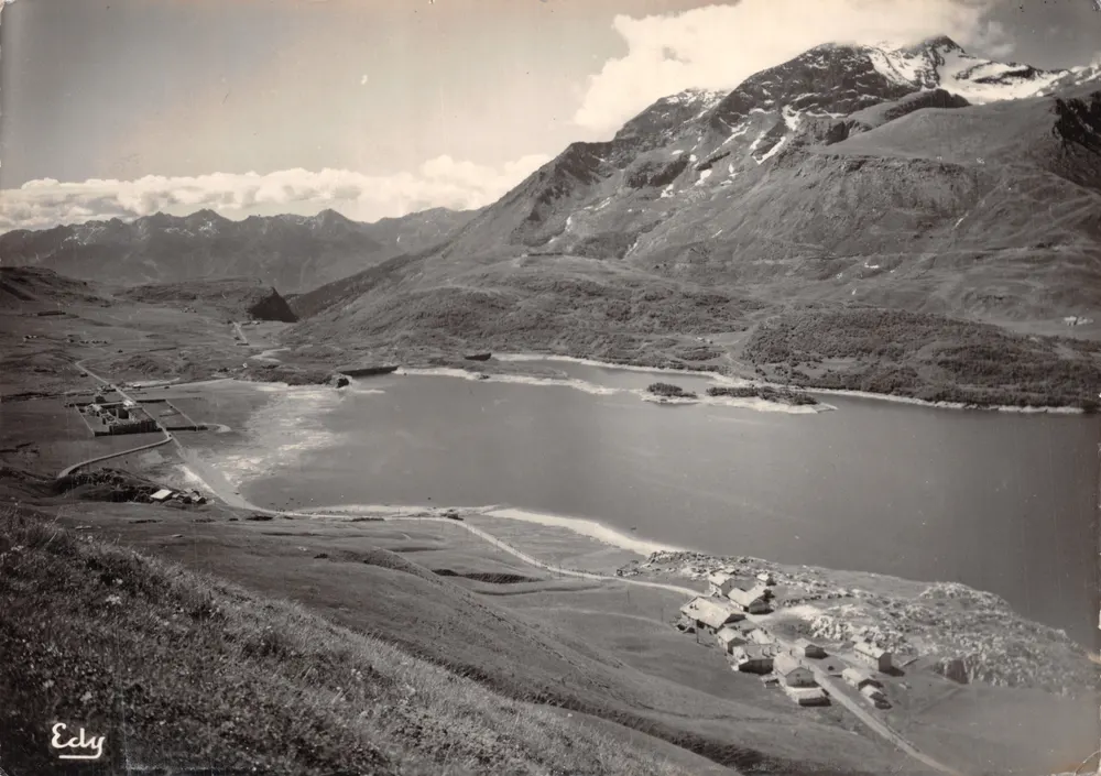 Mont Cenis — Allgemeiner Blick und See — Verlag Édylux, Nr. 1011 - Vorderseite