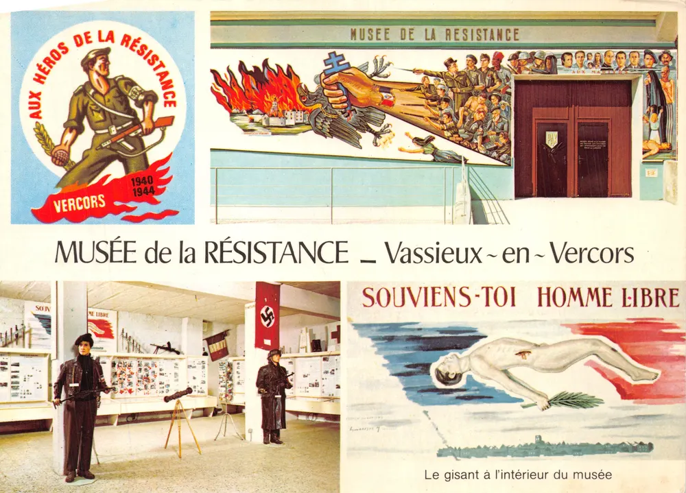 Widerstandsmuseum — Vassieux-en-Vercors — Verlag ÉDITIONS DE LA RÉSISTANCE - Vorderseite