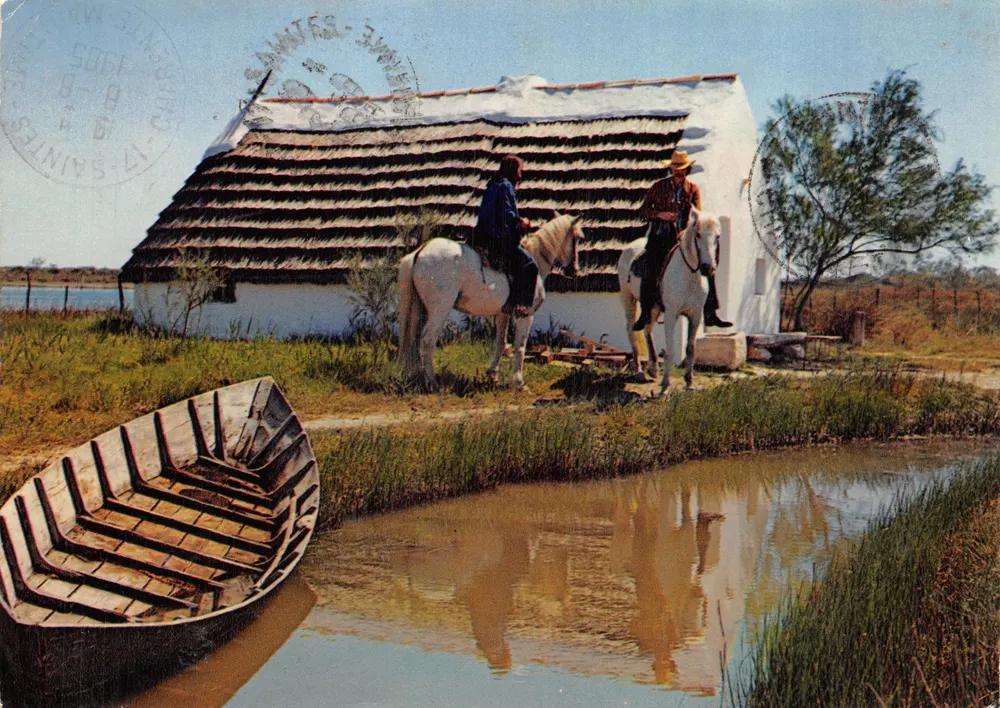 La Camargue — Maison typique — éditions de france - Recto