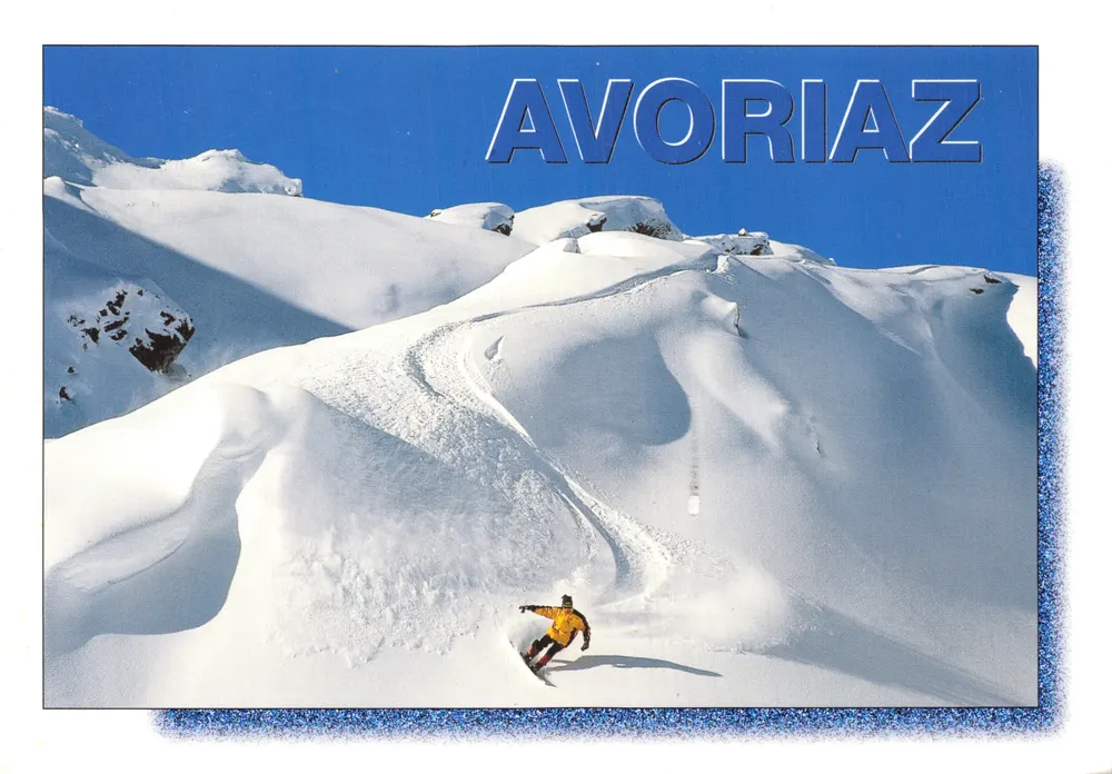 Avoriaz — schneesichere Skistation — ÉDITIONS J.-P. FRANCOZ - Vorderseite