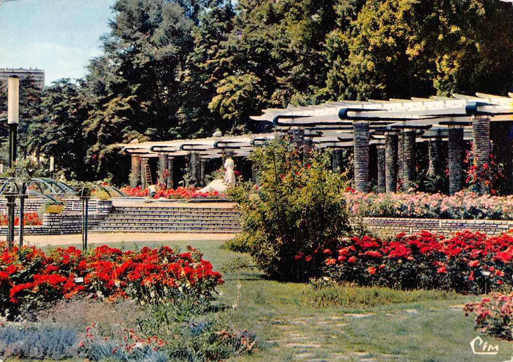 Roseraie du Parc de la Tête-d'Or — Lyon — éditeur CIM - 앞면