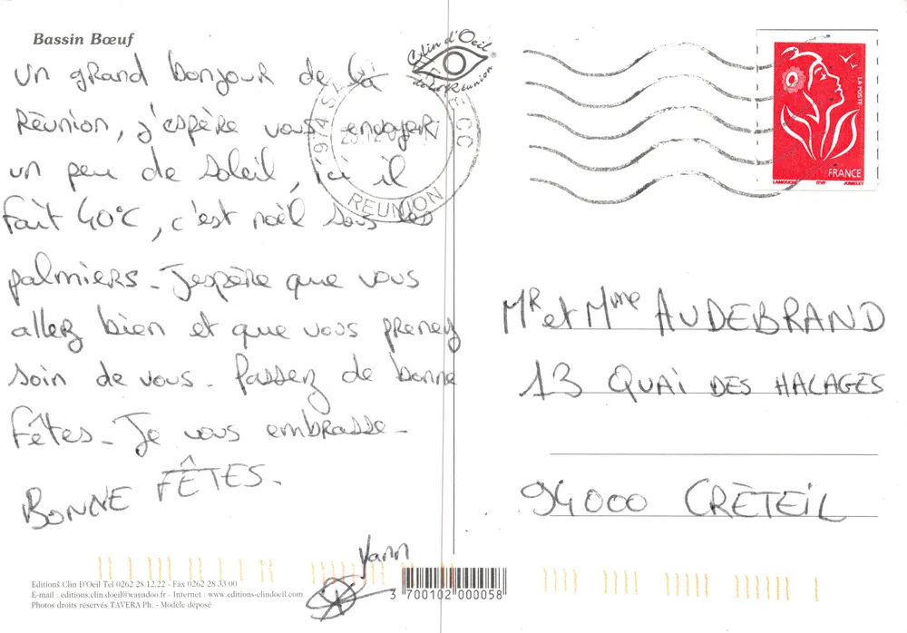 Cascada de Bassin Bœuf — La Réunion — Clin d'Oeil Editions - Reverso